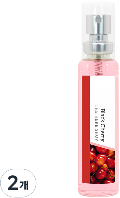 더허브샵 미니 향수 블랙체리 오드뚜왈렛, 18ml, 2개