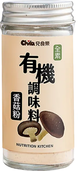 Chila 兒食樂 有機香菇粉, 14g, 1罐