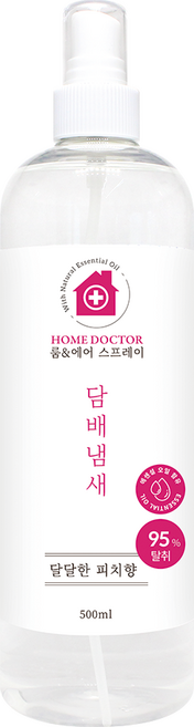 THE HERB SHOP Home Doctor 室內與空氣除臭噴霧 菸味 正裝, 1個, 500ml