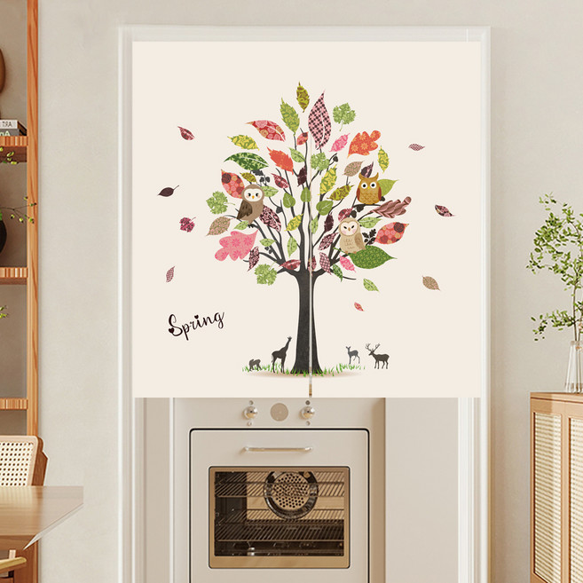 日式長門簾, 貓頭鷹許願樹