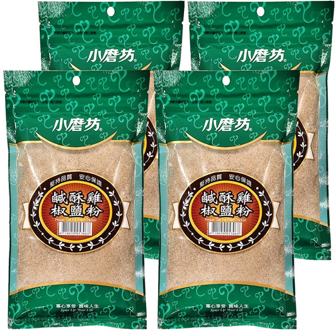 小磨坊 鹽酥雞椒鹽粉, 300g, 4包