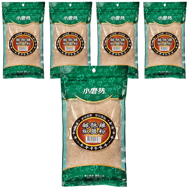 小磨坊 鹽酥雞椒鹽粉, 300g, 5包