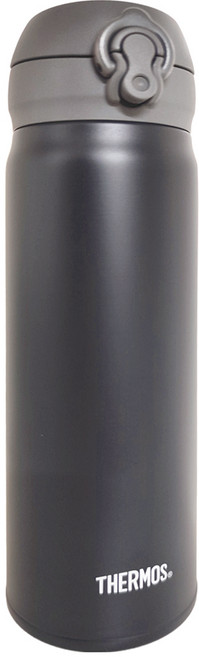 THERMOS 膳魔師 保溫瓶 JNL-504-DGY 雙層不鏽鋼真空 超輕量210克, 芝麻灰, 500ml, 1個