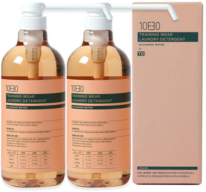 일오삼공 애벌 손빨래 세탁 EM 운동복 세제, 1L, 2개