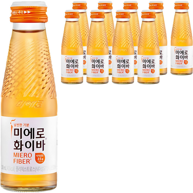 미에로화이바, 100ml, 10개