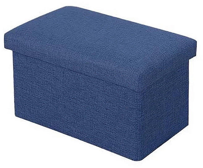 BangJiaShi 幫家適 長方形收納椅 40 x 25 x 25cm, 1個, 深藍色