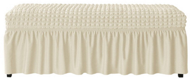 라이테일 피아노 의자 커버 소, 아이보리, 1개