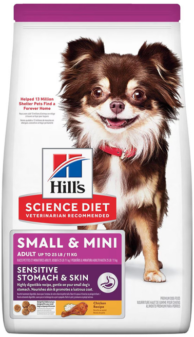 Hill's 希爾思 SCIENCE DIET 小型及迷你成犬 乾糧, 1袋