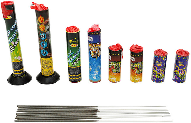 포텐터지는 분수 불꽃놀이 폭죽 세트, 1세트