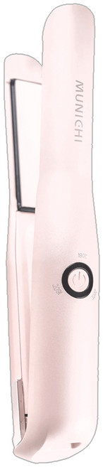MUNICHI 沐尼黑 直捲兩用無線離子夾, MR.0932, 淡山茱萸粉