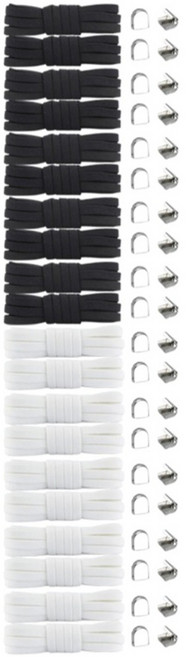 하이퍼플래닛 초간편 클립 매듭없는 신발끈 10p 세트