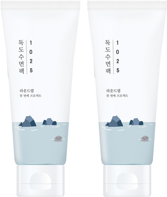 라운드랩 1025 독도 수면팩, 100ml, 2개