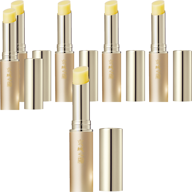 NARUKO 牛爾 京城之霜 台灣公司貨 豐蜜養潤護唇膏, 金色, 3g, 6支