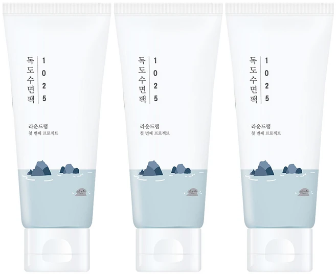 라운드랩 1025 독도 수면팩, 100ml, 3개 - 쿠팡