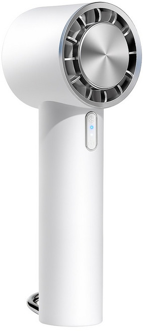 홈플래닛 급속 냉각 에어컨 휴대용 손 선풍기 + 스트랩, 화이트