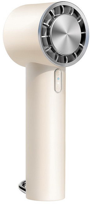 홈플래닛 급속 냉각 에어컨 휴대용 손 선풍기 + 스트랩, 베이지