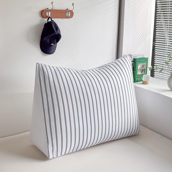 소하임 자이언트 삼각 등받이 쿠션, 모노화이트