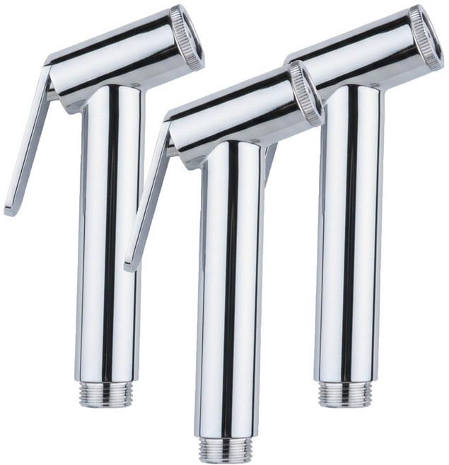 小麥購物 增壓馬桶噴槍 G074 56g 3個, 銀色