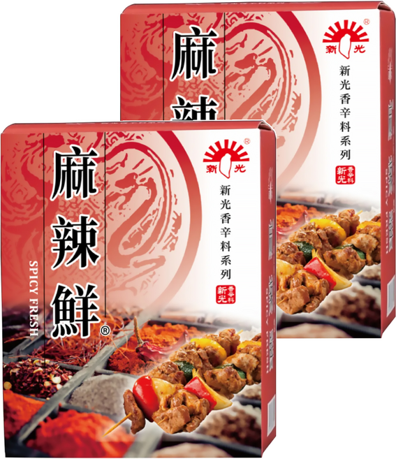 新光洋菜 麻辣鮮, 600g, 2盒