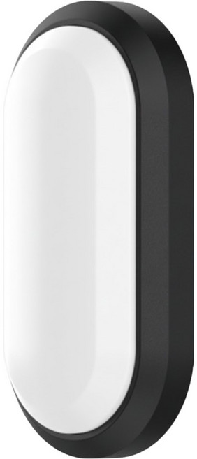 DANCELIGHT 舞光 白鯨防水壁燈 6500K, 貴族黑款