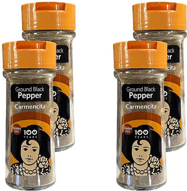 카르멘시타 흑후추 분말, 52g, 4개