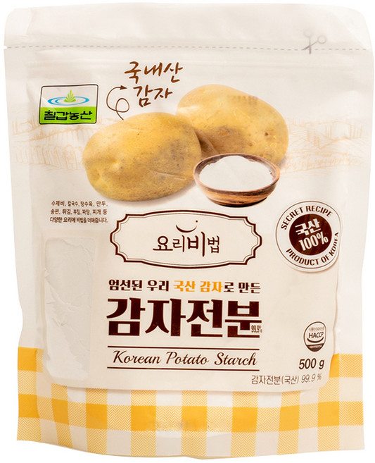 칠갑농산 감자전분, 500g, 1개
