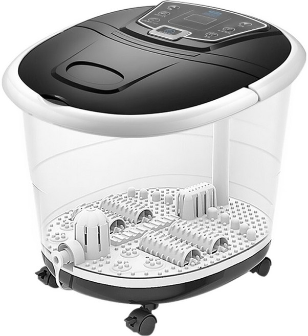 SANKi 三貴 旋鈕版加熱足浴機, K0102-B, 白色 + 黑色