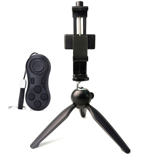 비상 휴대용 프롬프터 미니 삼각대, 1개, 360-VSMIPRPT, 블랙