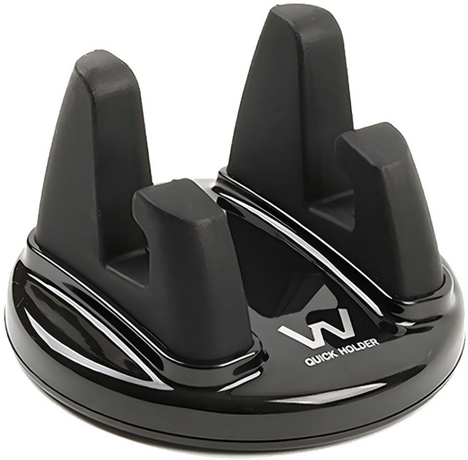 오토반 퀵 차량용 스마트폰 거치대, 1개, 블랙