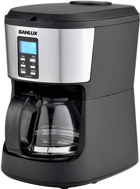 SANLUX 台灣三洋 自動研磨咖啡機 咖啡豆/咖啡粉兩用, SAC-CP05