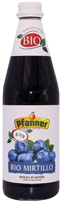 파너 유기농 블루베리 음료, 500ml, 1개