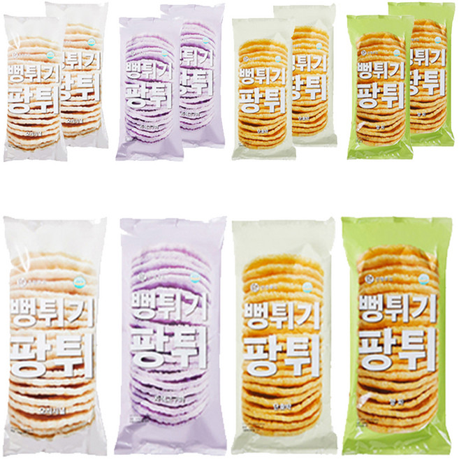 팡튀 뻥튀기 4종 세트 x 3, 480g, 3세트