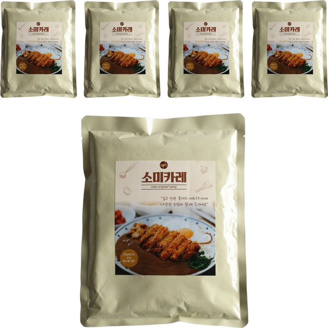 소미 카레소스, 500g, 5개