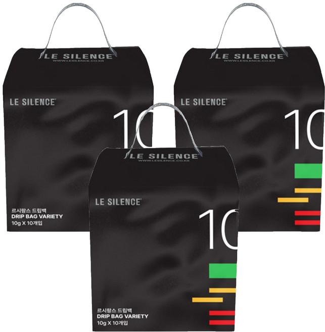 르시랑스 버라이어티 드립백커피 혼합형 10종 세트, 10g, 10개입, 3세트