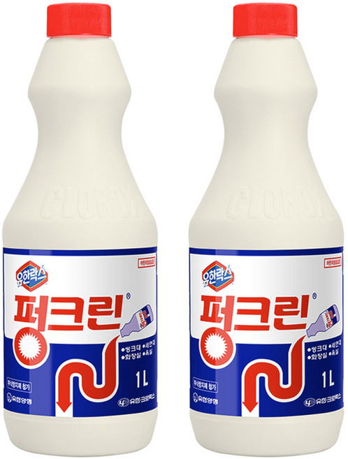 펑크린 배수구세정제, 1L, 2개