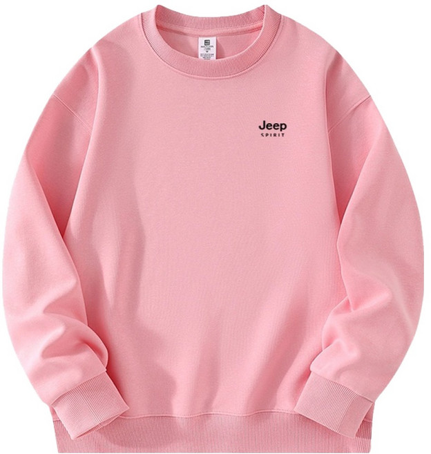 지프스피릿 남녀공용 패셔너블 코튼 라운드넥 맨투맨