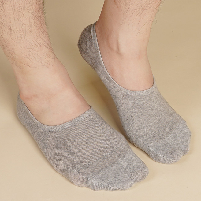 Sockpiens 男士絕對防脫落腳尖加固隱形襪10雙組