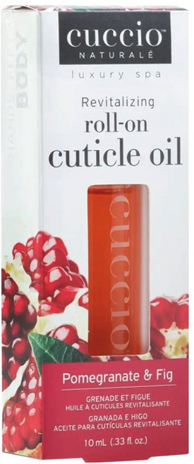 CUCCIO 古希歐 滾珠瓶 指緣油 紅石榴無花果, 10ml, 1瓶