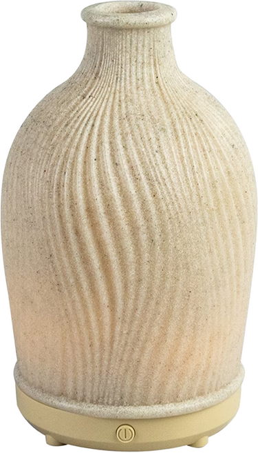 aibo USB超音波香薰機/水氧機 165 x 120mm, OO-N23X3, 日系仿陶感 白色