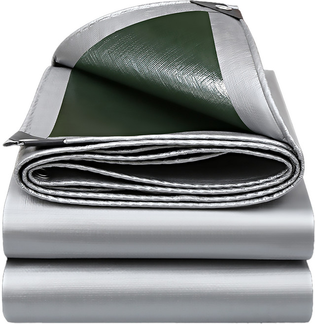 Marbella 雙面塗層防水帆布, 銀色