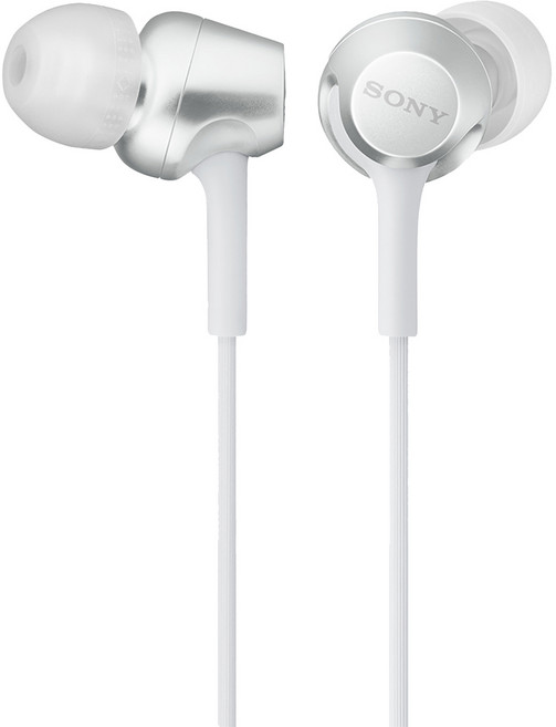SONY 索尼 耳塞式可通話耳機, MDR-EX255AP, 白色