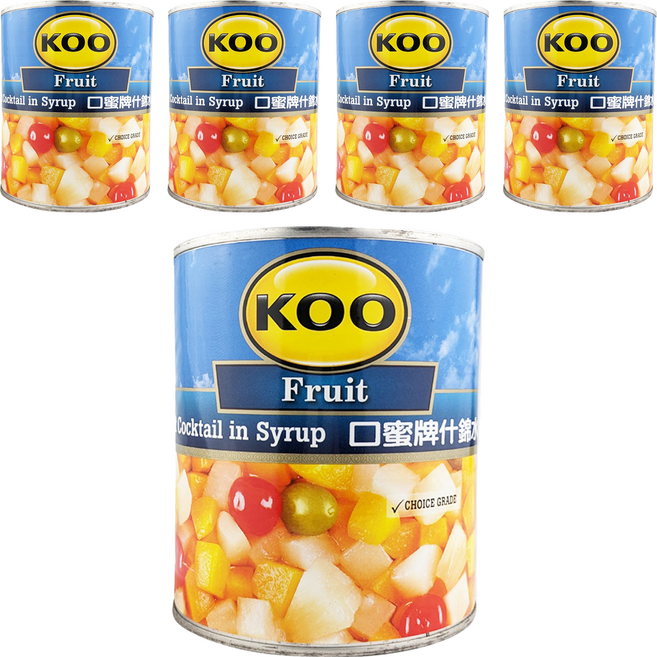 南非 KOO 什錦水果, 825g, 5罐