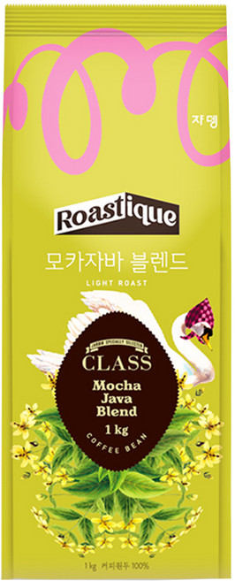쟈뎅 클래스 원두커피 모카자바 블렌드, 홀빈(분쇄안함), 1kg, 1개