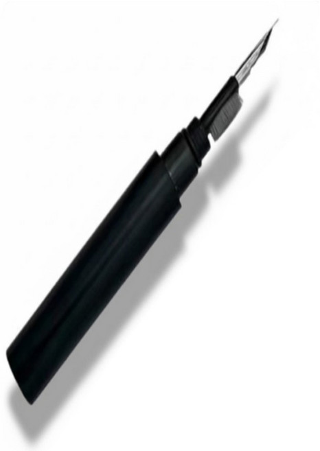 벨리오 에어팟 이어폰 청소키트 먼지 제거 브러쉬, 블랙, 1개, AH-0022