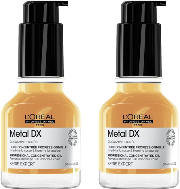 L'OREAL PROFESSIONNEL 巴黎萊雅PRO 絲漾博吸金喚彩髮油, 50ml, 2罐