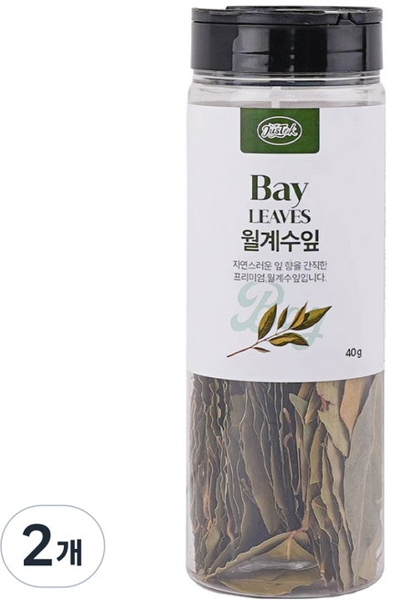 첫맛 월계수잎, 40g, 2개