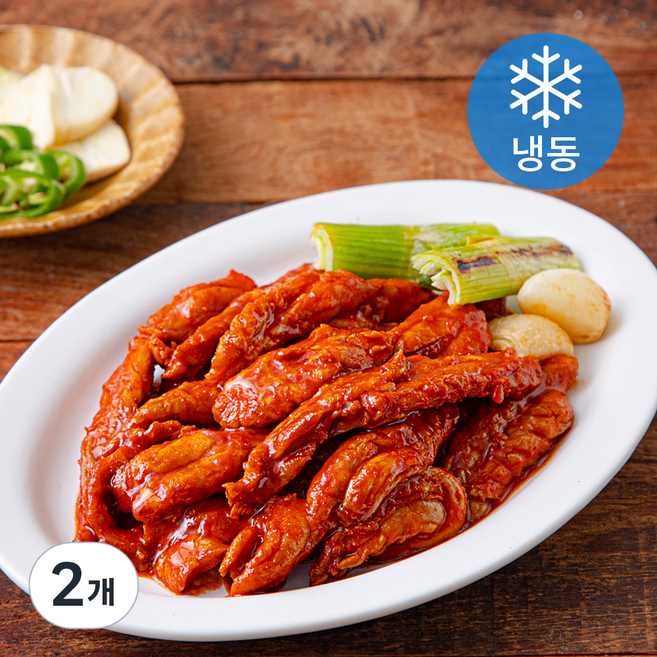 미드운 양념닭목살 (냉동), 300g, 2개