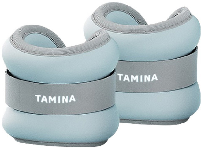 TAMINA SPORTS 手腕腳踝沙袋負重帶 2入, 藍色, 500g