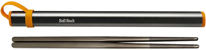 Bell Rock 鈦製筷子, 1雙, 黑色
