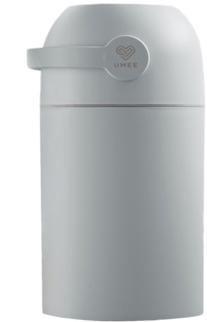 UMEE 除臭尿布桶, 灰, 10L